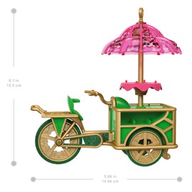Mattel Universal Pictures’ Wicked Emerald City Dessert Cart Toy with Cart & Elphaba Small Doll & 7 Accessories, Inspired by The Movie