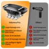 Veloreva Pro Massager.16 deep Tissue Massage Heads, 30 Speed Settings.Effectively