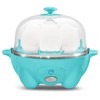 Elite Gourmet Easy Electric 7 Egg Capacity Soft, Medium, Hard-Boiled