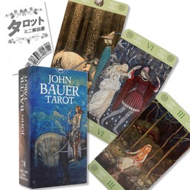 Yon Bauer Tarot John Bauer Tarot Divination with Japanese Manual (English Language Not Guaranteed)