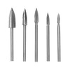 AIMALL 5Pcs Wood Carving Engraving Drill Bits Set for Dremel