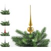 JACK Plastic Christmas Tree Topper Height 28 cm, Diameter 6