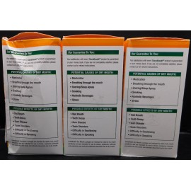 TheraBreath 3Pk TheraBreath Sugar Free Dry Mouth Lozenges Mandarin Mint 100Ct Ea Exp:11/26+