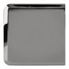 CRL Polished Chrome Beveled Hole-in-Glass Style Wall Mount Heavy-Duty Glass