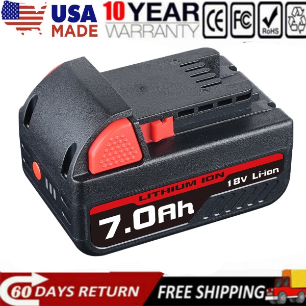 Aeboren 7.0Ah Lithium For Milwaukee for M18 XC18 XC 6.0