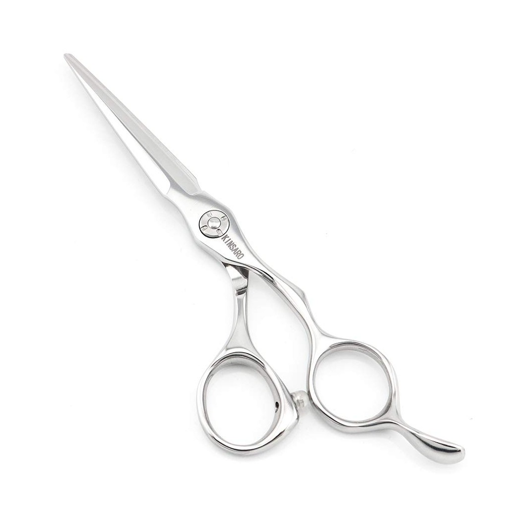 Barber Scissors 5.5" Professional Hair Scissors Hair Cutting Shears Haircut Shears Bearing Screw Kinsaro