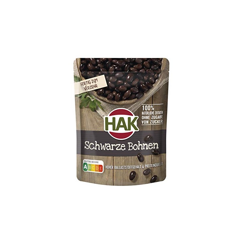 HAK Black Beans 200g
