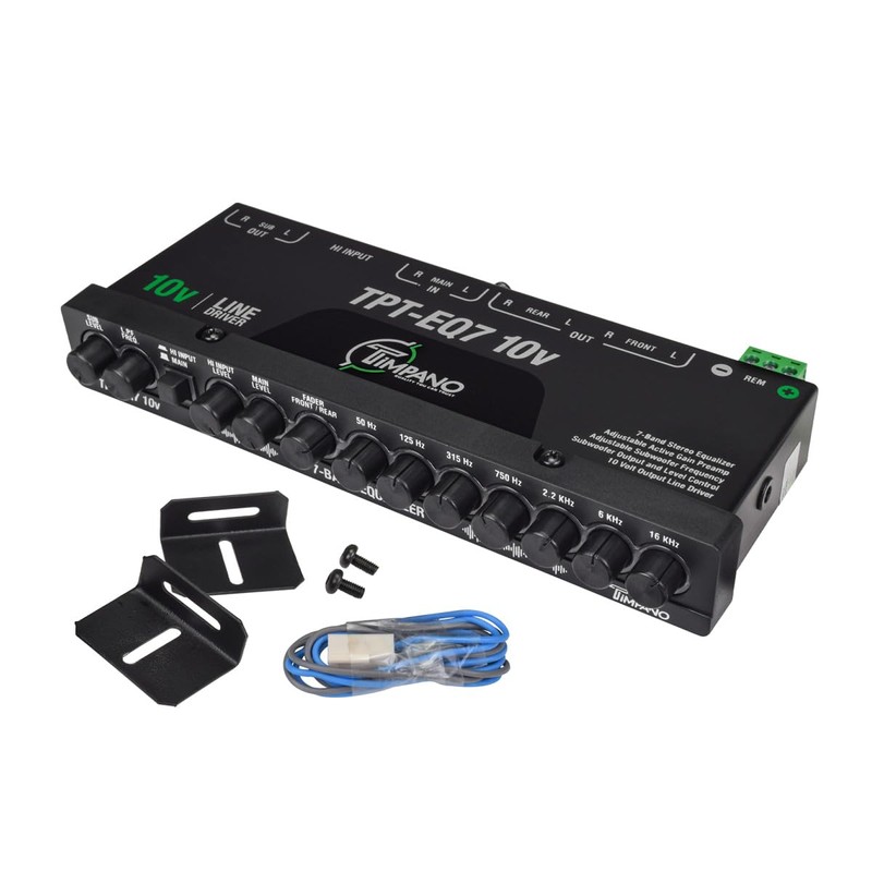 Timpano 7 band equalizer TPT-EQ7 10V High Voltage Line Driver
