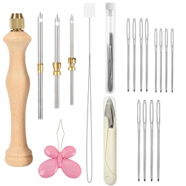 Punch Needle Set, Punch Needle Kits for Adults Beginners, Needle Punch Kit, Embroidery Needles, Needle Punching Embroidery, Sewing Embroidery Punch Needle, DIY Punch Needle Kit