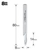 Trend Professional Aluminium Cutter, 8mm Shank, 8mm Cut Diameter &