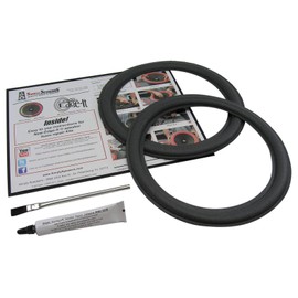 New Large Advent 10" Foam Speaker Repair Kit Metal Frame FSK-10AD (Pair)