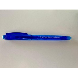 Erasable Ballpoint Gel Pen – Smooth Writing, Retractable Design, 5.5” Length, 0.5mm Fine Tip, Erases Cleanly with No Residue – Perfect for Office, School, or Everyday Use