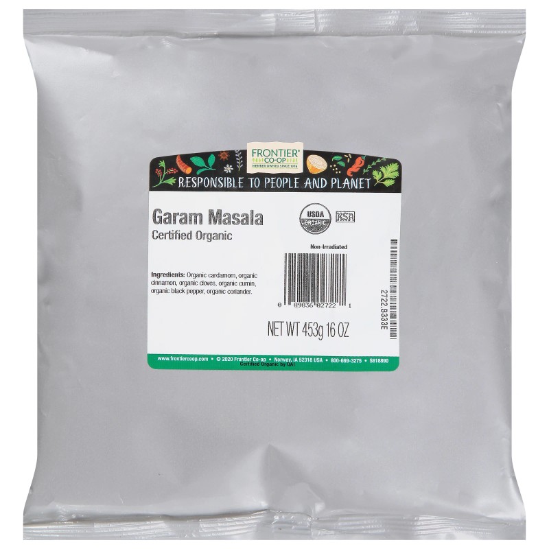 UD_Frontier Herb Organic Garam Masala - Single Bulk Item -