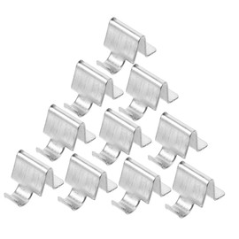LIFKOME 10Pcs Shelf Clips for File Cabinets Sturdy Support Clips for Kitchen Cabinets Enhance Stability and Functionality Versatile Clips for Organizing Shelves and Cabinets