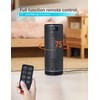 BLACK+DECKER Ceramic Oscillating Tower Heater with Remote Control, Space Heater