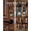Devo G3 Door Lock for Front Door, 6 in 1
