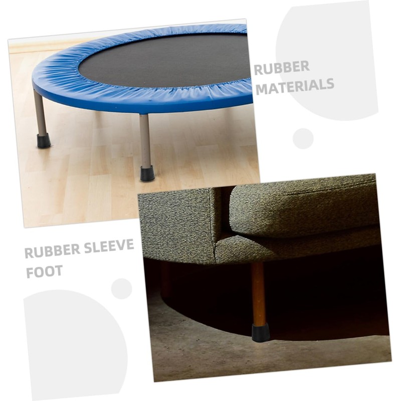 ORFOFE 12 Pack Trampoline Foot Pads Slip Mat for Couch