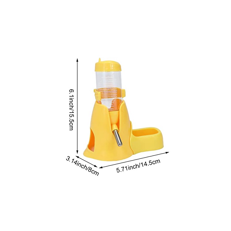 Botella de agua para hámster, para pequeña mascota, automática, dispensador