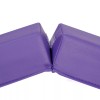 SEGAWE Purple Balance Beam Extra Firm Vinyl Folding Gymnastics Beam