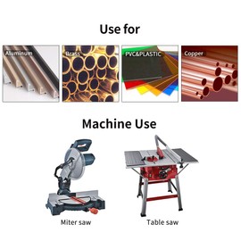 MASTEC 8-1/4 Inch 80 Tooth TCG for Aluminum and Non Ferrous Metals Cutting with 5/8-Inch DMK Arbor