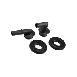 Hihaha 1 Set PCV CCV Vent Valve Elbow with Grommet 53013360AA 53030497 Engine Exhaust Valve Kit Tube Fitting for Jeep Grand Cherokee 4.0L 2000-2004 Durable Material
