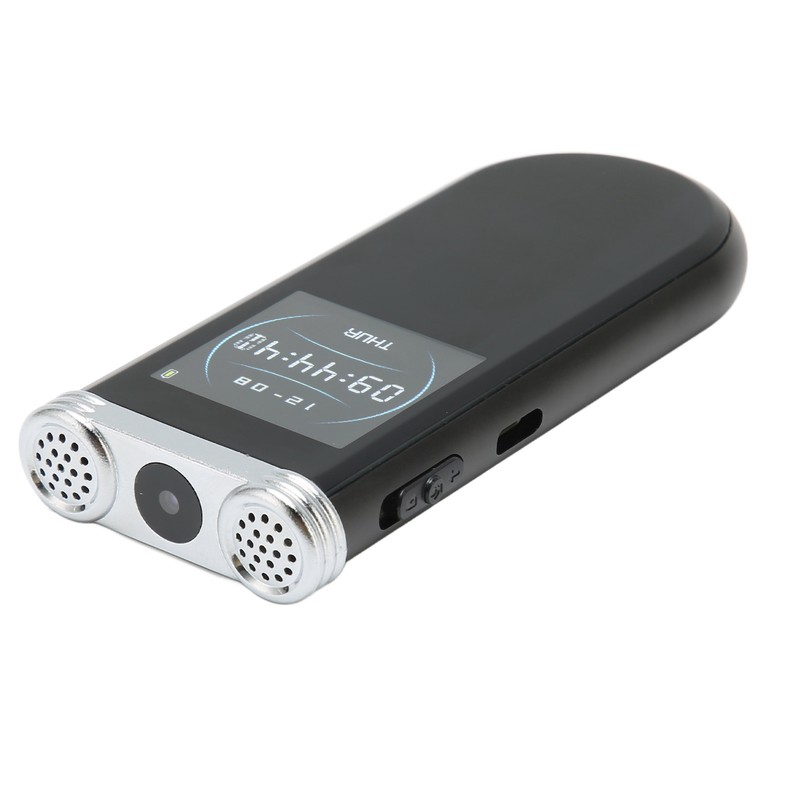 Digital Voice Recorder 1080P HD Noise Reduction AI Smart Motion