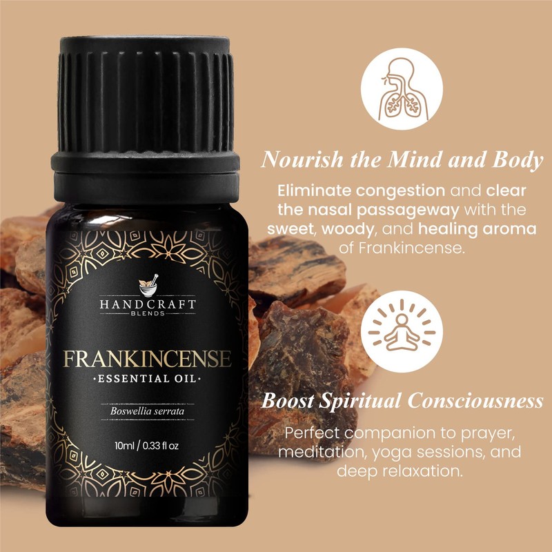 Handcraft Blends Frankincense Essential Oil - 0.33 Fl Oz -