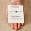 Philip Jones December (Blue Topaz) Birthstone Bracelet Created with Zircondia®