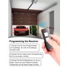 Wvoillty 868 MHz Garage Door Remote Control for Summer Handheld