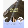 LOVELINE Seamless Clip in Hair Extensions Real Human Hair, Invisible