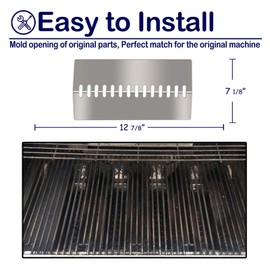 YOUFIRE 17 5/8" Grill Flame Tamer for Bull 16631, LP 47628, 57568 LP, LP 62648, Angus 47629, Brahma 57568, 57569, Outlaw 26038, Steer Premium 69009, 16GA Heat Shield Fits The Bull BBQ Angus, Brahma