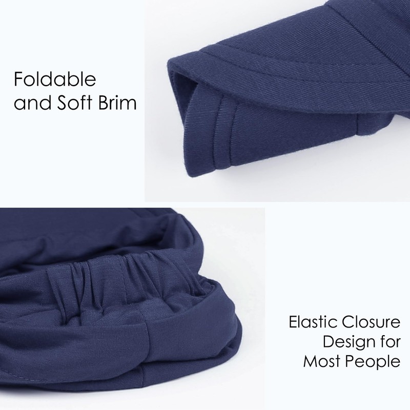 Alnorm Super Soft Breathable Bamboo Floppy Hat Oversized Baseball Cap