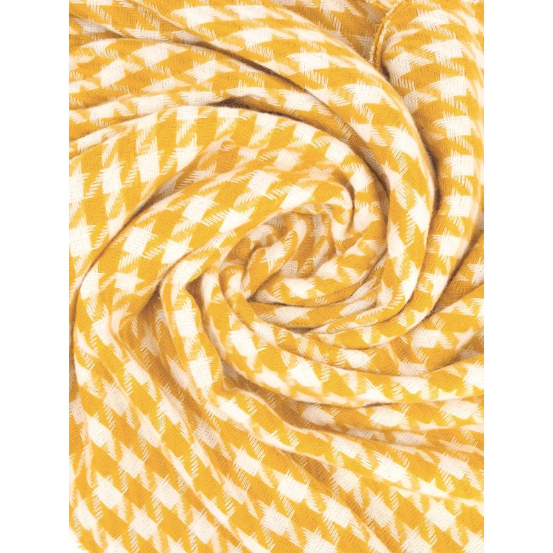 Warm Cashmere Scarf Autumn Winter Houndstooth Scarf/XL Stole Wrap Scarf