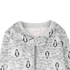 Baby Creysi Mameluco Ml C/Pie C/Cierre Microfleece