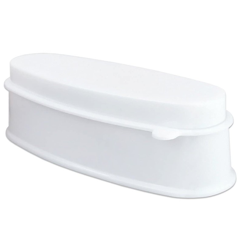 ANCLLO Nail Dipping Container Nail Powder Dipping Container White