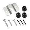 Mebamce Portable Dartboard Mounting Bracket Kit, Includes Screws, Nails and