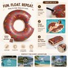 Donut Inflatable Pool Float for Summer Fun – PVC Swimming