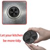 Anglepingping 2pcs 3 3/8" Garbage Disposal Sink Baffle QCB-AM Splash