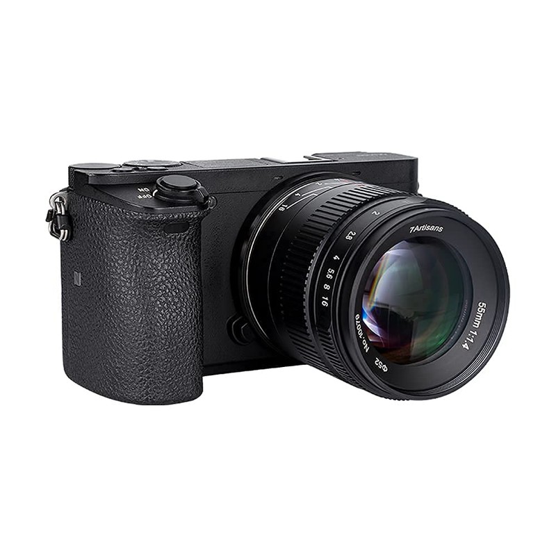 7artisans 55mm F1.4 Mark II APS-C Manual Focus Lens Large