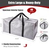 Extra Large Moving Bags with Zippers & Carrying Handles, Heavy-Duty