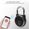 Intelligent Fingerprint Lock Bluetooth APP IP65 Waterproof Long Standby Time