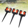 3Pcs Garden Hose Guide Spike, Hose Guide Stake Hose Roller