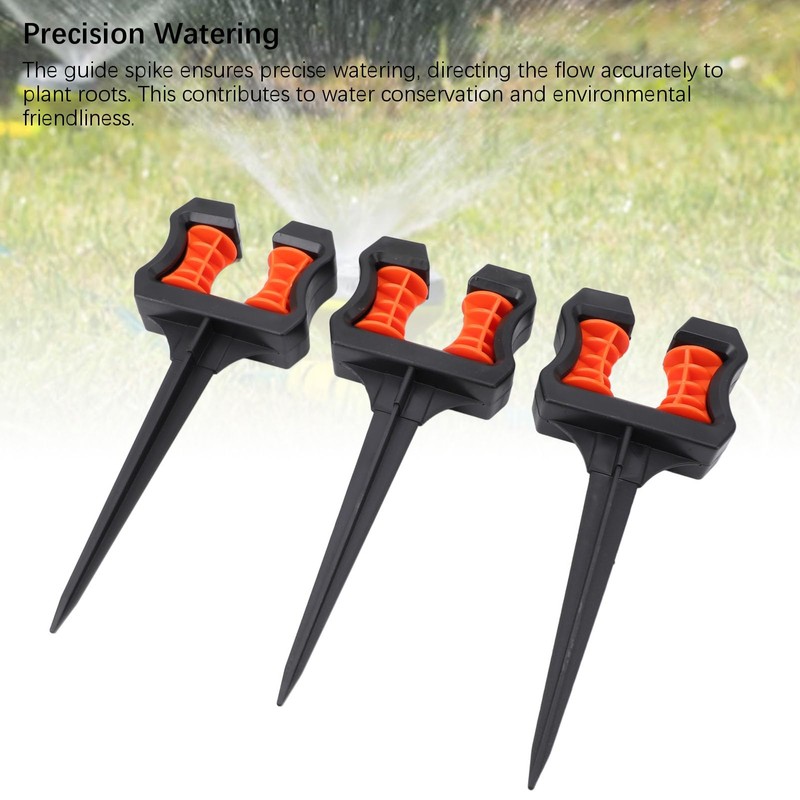 3Pcs Garden Hose Guide Spike, Hose Guide Stake Hose Roller