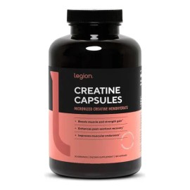 Legion Creatina Monohidratada Micronizada - 30 Porciones                                                                                              
