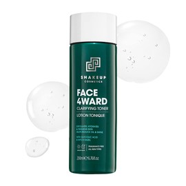 Shakeup - Mens Toner, Clarifying, Gently Exfoliates with Glycolic Acid & Witch Hazel, Reduces Oil & Shine, Vegan Skincare, 200ml