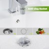 Universal Bathroom Sink Drain Strainer Hair Catcher Upgraded with Removable