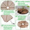 11.8 Inch Plant Pot Grid,6 Pack Plant Pot Soil Covers