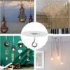 Adhesive Ceiling Hook - Weight-Bearing Stick-On Ceiling Hook, Sticky Ceiling