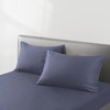 NookZuzu Dark Gray Cool Pillow Cases Set of 2,Standard 20"x26"