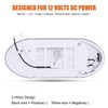 Facon 12V LED Bright RV Pancake Light Surface Mount, DDS01-008,